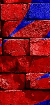 Red Wall Colorfulness Live Wallpaper