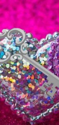 Pink Purple Violet Live Wallpaper