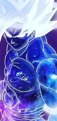 Water Purple Light Live Wallpaper