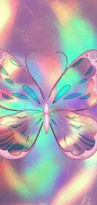 Pink Arthropod Butterfly Live Wallpaper