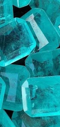 Art Blue Electric Blue Live Wallpaper
