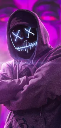 Plant Pink Purple Live Wallpaper