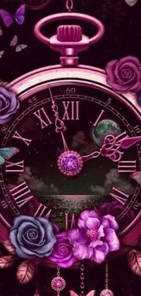 Flower Petal Pink Live Wallpaper