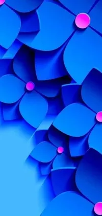 Art Colorfulness Blue Live Wallpaper