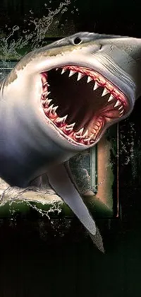 Shark Head Fang Live Wallpaper