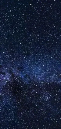 Download Dark Phone Night Sky With Stars Wallpaper