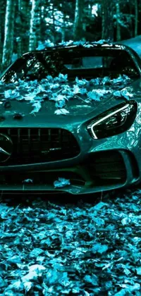 Car Vehicle Blue Live Wallpaper