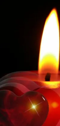 Light Art Candle Live Wallpaper
