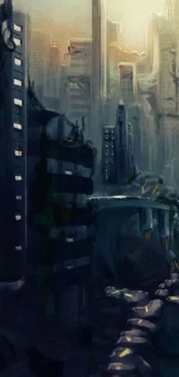 Art Building City Live Wallpaper