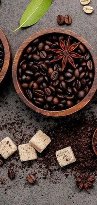 Brown Food Wood Live Wallpaper