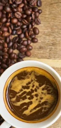 Brown Food Tableware Live Wallpaper