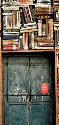 Old Text Door Live Wallpaper
