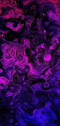 Purple Violet Abstract Live Wallpaper - free download