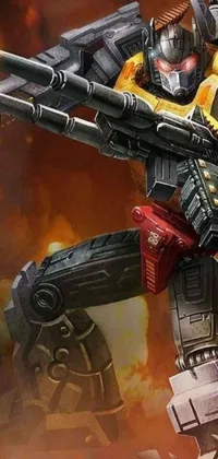 Screenshot Weapon Cartoon Live Wallpaper