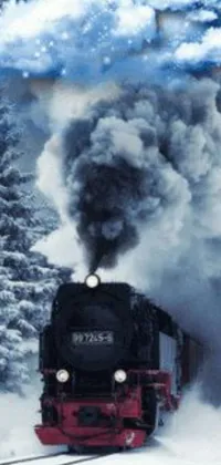 Vehicle Steam Track Live Wallpaper