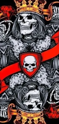 Red Painting Art Live Wallpaper
