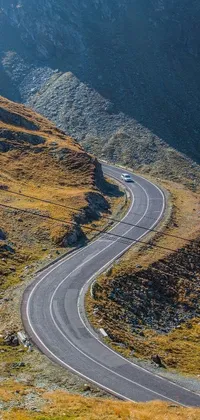 Landscape Mountain Road Live Wallpaper