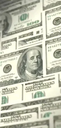 Font Paper Banknote Live Wallpaper