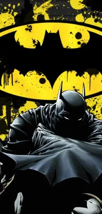 Batman Poster Live Wallpaper for iPhone 15