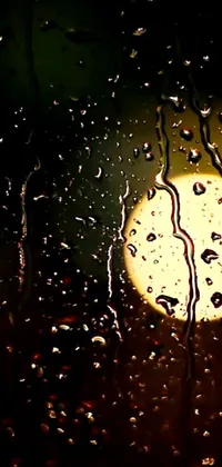 Water Rain Drop Live Wallpaper
