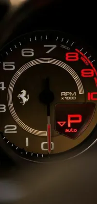 Gauge Speedometer Automotive Design Live Wallpaper