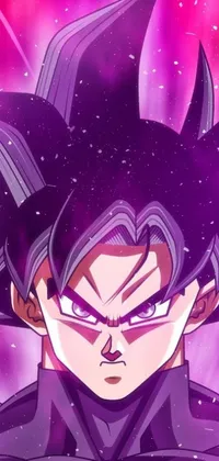 Purple Violet Art Live Wallpaper