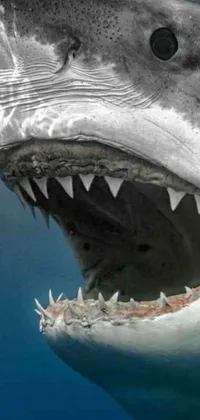 Water Great White Shark Shark Live Wallpaper