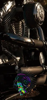 Vehicle Light Black Live Wallpaper