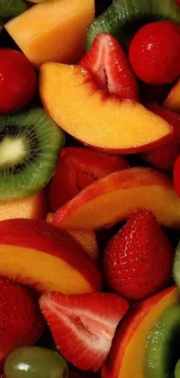 Food Fruit Strawberry Live Wallpaper