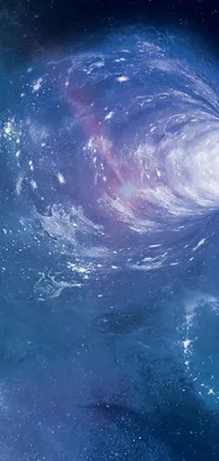 World Astronomy Blue Live Wallpaper