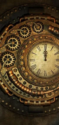 Brown Art Building Live Wallpaper