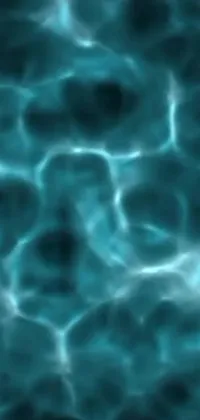 Water Art Electric Blue Live Wallpaper