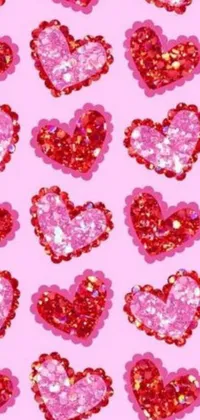 LV wallpaper  Pink glitter wallpaper, Iphone wallpaper glitter