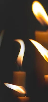 Light Candle Fire Live Wallpaper