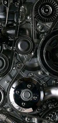 Auto Part Art Circle Live Wallpaper