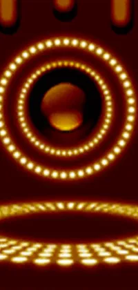 Art Neon Amber Live Wallpaper