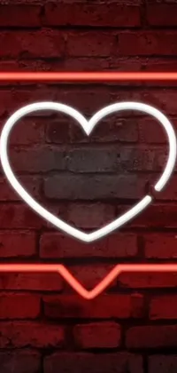 Orange Red Wall Live Wallpaper