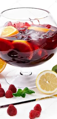 Food Liquid Fruit Live Wallpaper