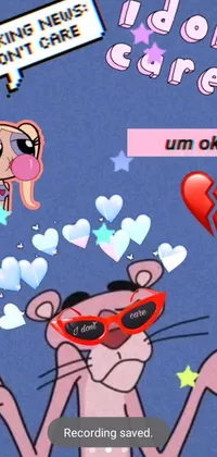 Red Racy Art Live Wallpaper