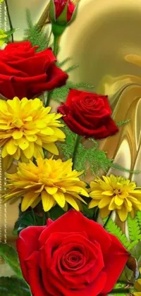 Nature Flower Orange Live Wallpaper