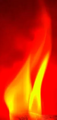 Orange Red Art Live Wallpaper
