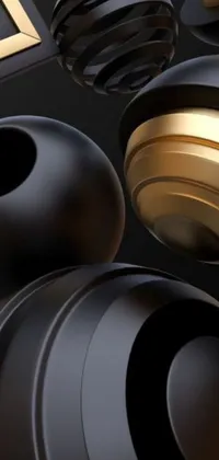 Wood Circle Automotive Design Live Wallpaper