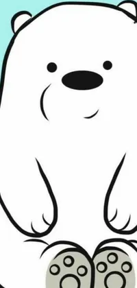 White Cartoon Organism Live Wallpaper - free download White Cartoon Organism Live Wallpaper - free download