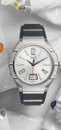 White Watch Light Live Wallpaper