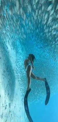 Swimming Water Underwater Live Wallpaper