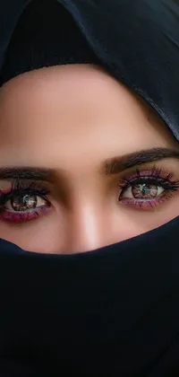 Eyes Dark Clothing Live Wallpaper