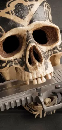Weapon Skull Bone Live Wallpaper