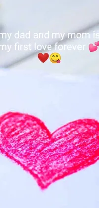Cartoon Heart Valentine's Day Live Wallpaper