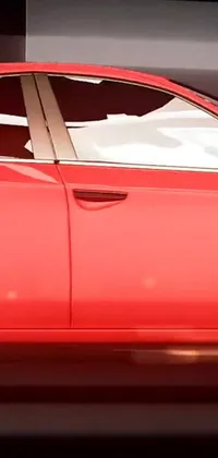 Red Car Land Vehicle Live Wallpaper
