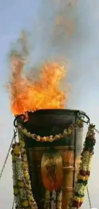 Fire Flame Smoke Live Wallpaper